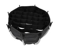 HUSHUI Octogonal Softbox Canvas 11,4 Pouces Pliage Rapide Configuration Rapide Softbox Flash avec Sac de Rangement pour la Lumière Vidéo en Studio
