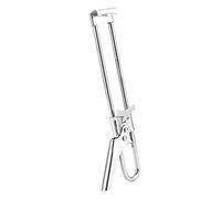 HUSHUI Ouvre-boîte Réglable en Acier Inoxydable, Solide et Durable, pour la Cuisine à Domicile, 1 unité