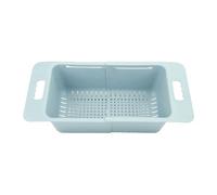 HUSHUI Panier de Congélateur Réglable, Bac de Rangement Profond Extensible avec Poignée pour une Organisation Facile de la Cuisine (Vert)