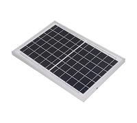 HUSHUI Panneau D'énergie Solaire, Léger et Portable 6V 10W avec Boîte de Jonction IP65, pour Petits Camps de Séchage et éclairage Hors Réseau
