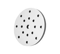 HUSHUI Patin de Ponçage en éponge Souple de 150 Mm pour la Réduction des Vibrations et L'amortissement du Bruit dans les Machines Pneumatiques et électriques (6 pouces 17 trous)
