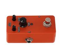 HUSHUI Pédale D'effet de Retard Analogique Vintage Mini pour Guitaristes, Son Rétro Doux et Chaud, Taille Compacte, Orange, 1 unité