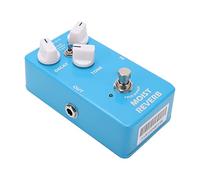 HUSHUI Pédale D'effet Guitare électrique avec 3 Modes Réglables pour une qualité Sonore époustouflante, Construction en Métal Bleu, Facile à Utiliser