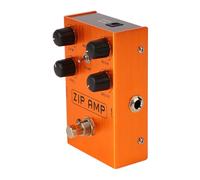 HUSHUI Pédale D'entraînement D'effets de Guitare électrique avec Opération Simple et Style Vintage pour Guitaristes de Niveaux-alliage D'aluminium (AN 39 Orange)