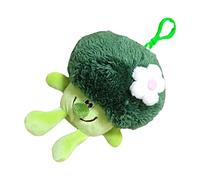 HUSHUI Pendentif en Peluche Mignon en Forme de Brocoli, Jouet en Peluche pour Porte-clés, Décoration de Sac, Accessoires Portables (Grand)