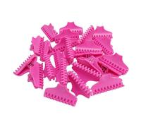 HUSHUI Perm Claw Clips Volume de Racine de Cheveux, 25pcs Pink Curler Claw Clip Set pour Le Style Rapide, Construit avec du Plastique Premium pour la sécurité et Le Confort