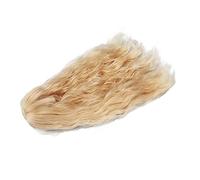 HUSHUI Perruque de Cheveux de Poupée Longue Ondulée de Remplacement pour Poupées de 8,3 à 9,4 Pouces, Fil Haute Température de qualité Supérieure, Doux et élégant, 1 unité (Rose pêche)