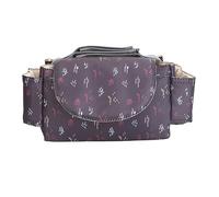 HUSHUI Petit sac à langer pour poussette, organiseur universel pour poussette avec porte-gobelet isotherme, sac de téléphone étanche
