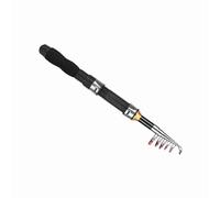 HUSHUI Petite Canne à Pêche Portable, Mini Outils de Pêche en Mer pour la sur Glace, Poignée EAV Durable de 1.1m 1.2m .5m (. Khum)