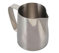 HUSHUI Pichet à Mousser en Acier Inoxydable 304, Mousseur à Lait Durable pour L'art du café, Tasse à Fleur à Tirer de 600ml (Couleur originale)