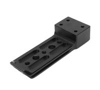 HUSHUI Pied D'Objectif, Base de Collier D'Objectif pour Trépied en Alliage D'aluminium avec Deux Trous Filetés 1/4" et 3/8", pour Objectif de Sport 150 à 600 Mm F/5 à 6,3 DG OS HSM