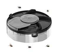 HUSHUI Piège à Mouches électronique, boîte de piège à Mouches rotative Automatique, Attrape-Mouches Domestique Puissant Rechargeable pour Une Utilisation familiale en intérieur