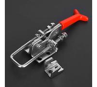 HUSHUI Pince à Bascule en Acier Inoxydable 304, Pince de Fixation Rapide Robuste pour le Soudage et le Moulage, capacité de 320KG