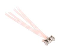 HUSHUI Pince à Nœud Magnétique Champagne élégant, Tenue Solide, Accessoire pour Cheveux Couture pour les Types de Cheveux, 1 unité