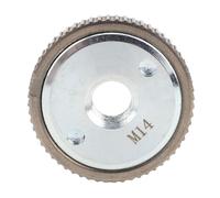 HUSHUI Plaque de Pression pour Meuleuse D'angle à Filetage M14, écrou à Dégagement Rapide pour un Changement D'outil Efficace, Acier allié Haute Résistance, Diamètre 50 Mm, 1 unité