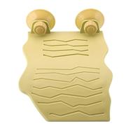 HUSHUI Plate-Forme pour Se Prélasser pour Tortues avec Conception D'île Flottante pour Reptiles Aquatiques, Matériau PP Sûr et Non Toxique, 1 unité (Jaune L)
