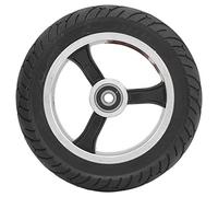HUSHUI Pneu Solide 8 Pouces 200x50, Roue Non Pneumatique avec Moyeu, Poignée Anti-crevaison, Remplacement pour Scooter électrique