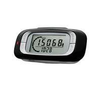 HUSHUI Podomètre 3D, Podomètre 3D de Marche avec Clip Compteur de Pas Précis pour Fitness Distance de Marche Miles/Km Compteur de Calories