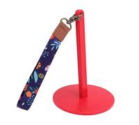 HUSHUI Porte-Fil de Poignet Portable, Support Compact et Léger pour Boules de Fil pour le Tricot et le Crochet, avec Sangle Confortable pour Petites et Grandes Boules de (Rouge)