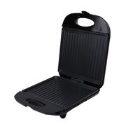 HUSHUI Presse à Panini électrique, Gril Antiadhésif Durable 1400w pour Sandwichs Barbecue Cuisson Intérieure 10,2x12,6x3,9 Pouces (Prise UE)