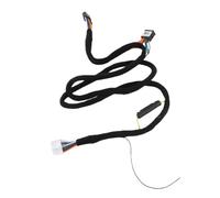 HUSHUI Prise de Câble de Faisceau de Câblage D'amplificateur DSP Haute fidélité 12 V pour Ajustement Universel, Matériau ABS et Métal Durable, Conception Plug and Play