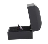 HUSHUI Prisme Pyramidal en Verre Optique K9, Prisme de Réfraction de la Lumière RVB de 20 Mm pour la Méditation et la Photographie, avec Motifs Kaléidoscopiques et Effet de Dispersion