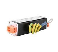 HUSHUI Protecteur de Surtension AC220V avec Réponse Rapide et Protection Multi-Niveaux pour Systèmes de Vidéosurveillance et de sécurité, 10 KA, Alliage D'aluminium Durable, 1 unité
