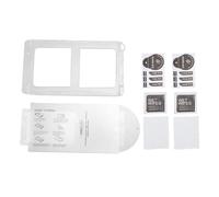 HUSHUI Protecteur D'écran de Console de Jeu de dureté 9H, 2pcs Protecteur D'écran en Verre trempé Ajustement pour 2, Alignement Automatique Anti-bleu