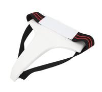 HUSHUI Protège-aine pour Femme, Protecteur D'entrejambe en Cuir PU Souple avec Design Ergonomique et Absorption des Chocs, pour Le Taekwondo, la Boxe, Le (L 47x38x27cm / 18,5x14,96x10,63 Pouces)