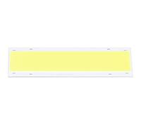 HUSHUI Puce de Lumière COB 1500LM, Source de Lampe LED Efficace pour éclairage Domestique 12V 15W 140x50mm (Lumière blanche pure 6 000 à 6 500 K)