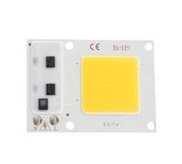 HUSHUI Puce LED Haute Puissance 20W 220V, Source de Lumière COB Durable pour Solutions D'éclairage à intensité Variable, Blanc Chaud pour Usage Domestique