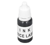 HUSHUI Recharge D'encre en Carbone Noir pour étiqueteuses, Portable, capacité de 10ML, pour le Bureau et la Vente au Détail