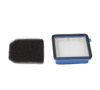 HUSHUI Remplacement de Filtre D'aspirateur, 2 Filtres et 2 Filtres en Coton avec Matériau ABS, pour Aspirateurs AEG QX6 QX7 QX8