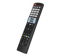 HUSHUI Remplacement de la Télécommande TV pour AKB73756502 Multifonctionnel Facile à Utiliser Matériau ABS Durable pour Le Divertissement à Domicile 1x Contrôleur
