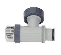HUSHUI Remplacement de Valve de Piston de Piscine, Ensemble de Valve de Pompe de Piscine Multifonctionnelle en PVC avec Collier fileté Femelle pour Pompes à Filtre 28635EG 28633EG
