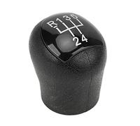 HUSHUI Remplacement du Pommeau de Levier de Vitesse de Voiture, Anti-usure et Résistant à la Corrosion, pour 2006-2008 et 2006-2008, élégance à 5 Vitesses, Matériau ABS (Noire)