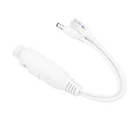HUSHUI Répartiteur POE 48V à 12V, Adaptateur étanche, Haute Puissance pour Installation de Caméra IP Extérieure, Matériau ABS