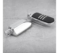 HUSHUI Repose-pieds de Moto en Alliage D'aluminium, Accessoire de Modification élégant pour les Coureurs GL1100 GL1500 1800 (Galvanoplastie)