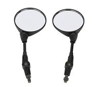 HUSHUI Rétroviseur de Moto Pliable Universel, Conception Grand Angle Réglable pour une sécurité Améliorée, Compatible avec, 1 unité