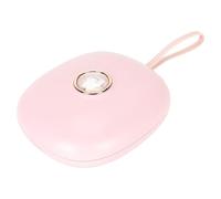 HUSHUI Réveil Vibrant, Réveil Numérique LED Portable avec 3 Niveaux de Vibration Réglables et Rappel de Lumière Clignotante, pour étudiants et Enfants Qui Dorment Beaucoup (Rose Rose)