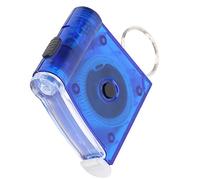 HUSHUI Ruban à Mesurer 100 Cm avec Lumière LED Accessoire de Pêche Compact Facile à Utiliser pour les Pêcheurs Matériau ABS 1 unité