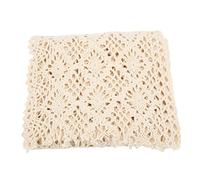 HUSHUI Ruban de Dentelle, Fil de Coton 4,5 M, Accessoires Décoratifs Exquis pour la Couture, avec Décoration de Vêtements pour Salle de Fête de Mariage, de Noël (Beige)