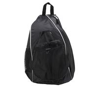 HUSHUI Sac à Dos à Balle de Cornichon, Sac à Dos de Badminton à capacité de 35L avec Crochet de Clôture, Sac de Sport en Tissu Oxford pour Billes Raquettes Chaussures de Bouteille d'eau