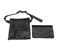 HUSHUI Sac Banane pour Maquilleur, Support de Rangement pour Outils Cosmétiques avec Sangle de Ceinture Réglable pour Pinceau, Rouge à Lèvres, Fard à Paupières, Sourcils,