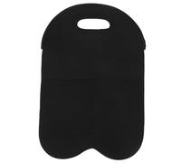 HUSHUI Sac de Bouteille de Vin en Néoprène, Support isolé Durable pour événements en Plein Air, 2 Bouteilles Rouge