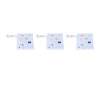 HUSHUI Sacs Humides Résistants à l'eau, 3 Pièces, Pochettes Miniatures pour Couches pour bébé, Réutilisables pour Les Sorties Quotidiennes (T13)