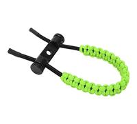 HUSHUI Sangle Tressée Réglable de Poignet d'arc composé pour L'entraînement Confortable Matériel en Nylon pour la Pratique de Tir à l'arc (Verte)