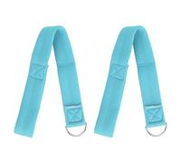 HUSHUI Sangles de Poignet de sécurité pour Poussette de bébé à Ajustement Universel, Laisse de Mains 2 Pièces pour Landau, Sangles de sécurité pour Poussette, 38 X 450 Mm (Bleu