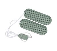 HUSHUI Sèche-Chaussures USB, Déshumidificateur de Chaussures Portable avec Minuterie, Chauffe-chaussures en Céramique ABS pour Voyage en Dortoir à la Maison, Arrêt Automatique 3H 6H 9H, (Verte)