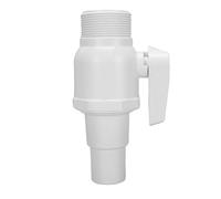 HUSHUI Sépacement de la Soupape à Billes de 1,5 à 1,25 Pouce à 2 Voies pour Le Skimmère de Filtre à Piscine Évaluation de Pression Maximale de 50 Psi
